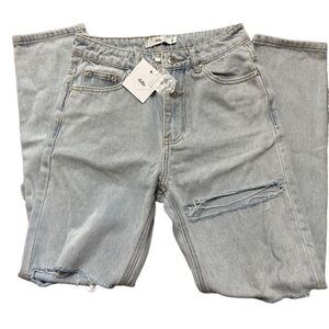 nwt adika distressed jeans size xs